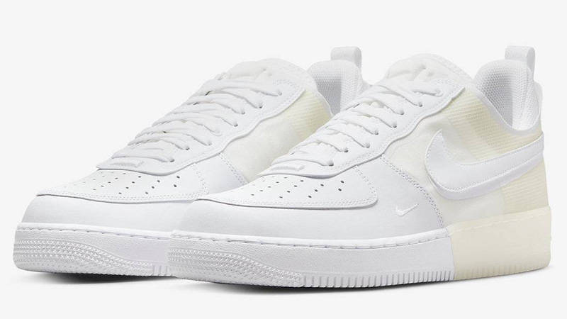 Nike Air Force 1 React Photon Dust DM0573-100 front