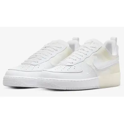 Nike Air Force 1 React Photon Dust DM0573-100 front