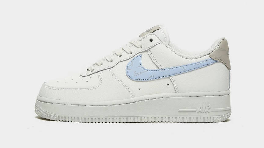 Nike Air Force 1 White Light Marine