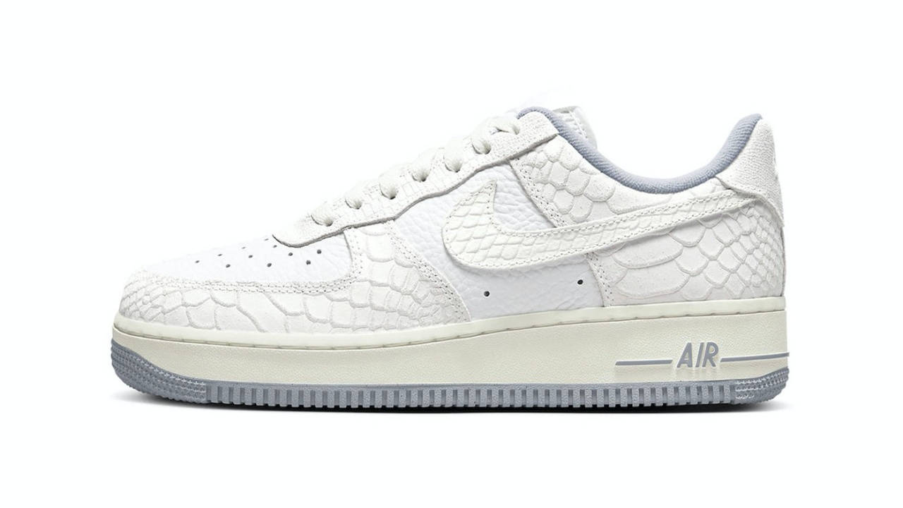 Nike Air Force 1 White Python 1
