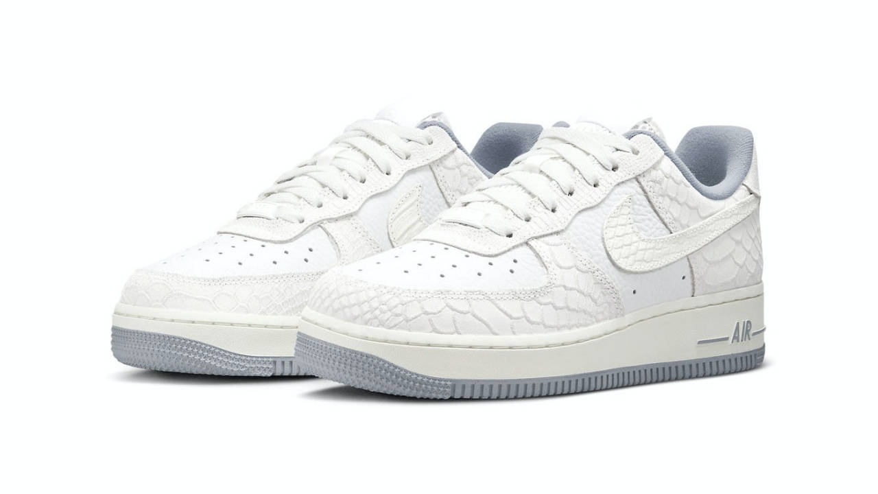 Nike Air Force 1 White Python 2