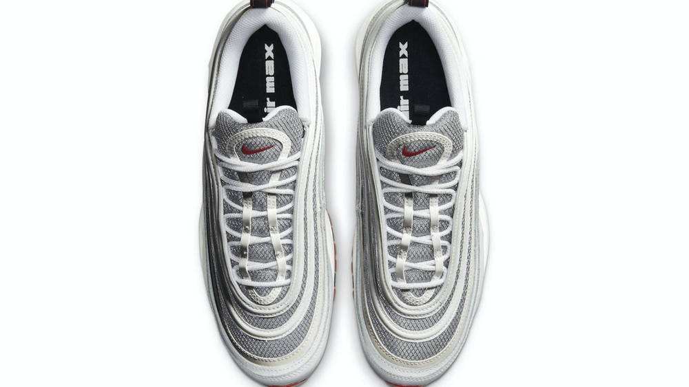 Image via Nike Nike Air Max 97 White Bullet 3