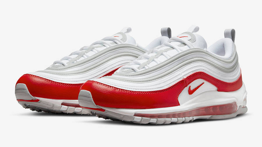 Nike Air Max 97 White Red DX8964-100 Side