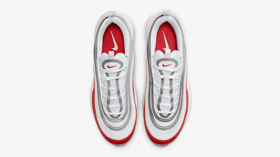 Nike Air Max 97 White Red DX8964-100 Top