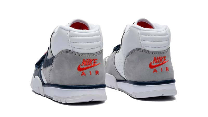 Nike Air Trainer 1 White Midnight Navy Back