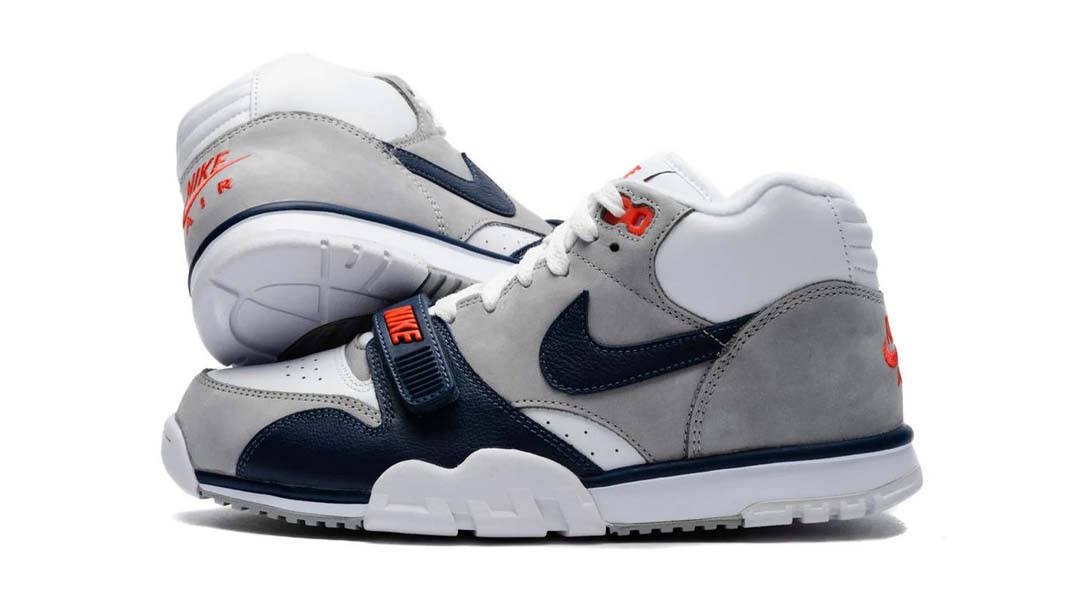 Nike Air Trainer 1 White Midnight Navy Side