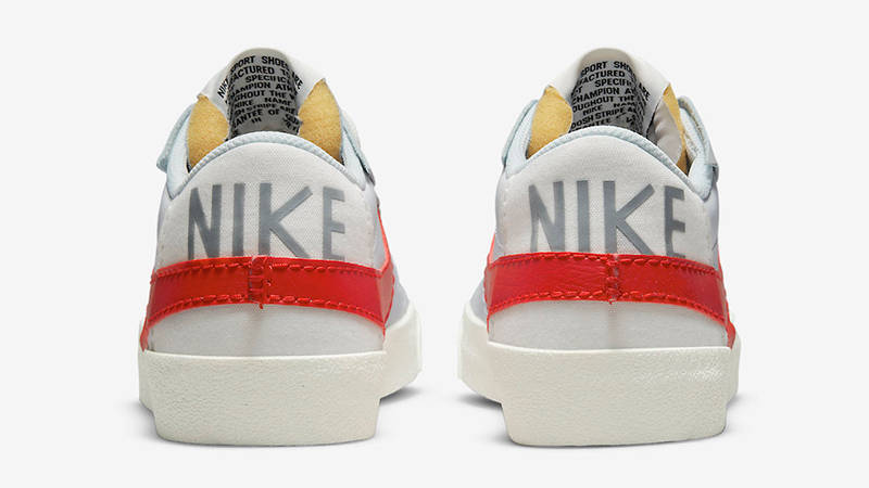 Nike Blazer Low Jumbo Grey Red