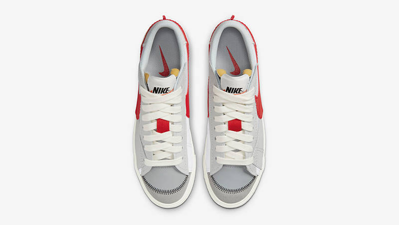 Nike Blazer Low Jumbo Grey Red
