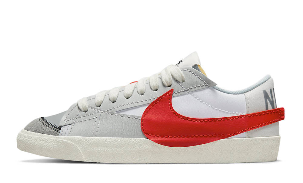 Nike Blazer Low Jumbo Grey Red