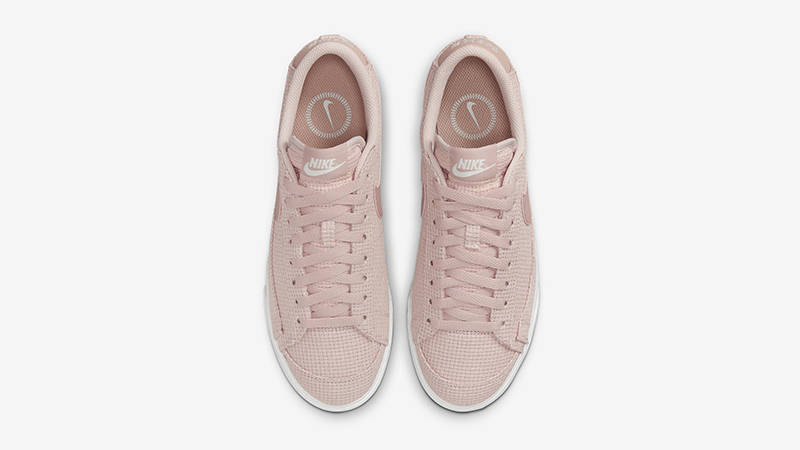 Nike Blazer Low Platform Cross Stitch Pink Oxford
