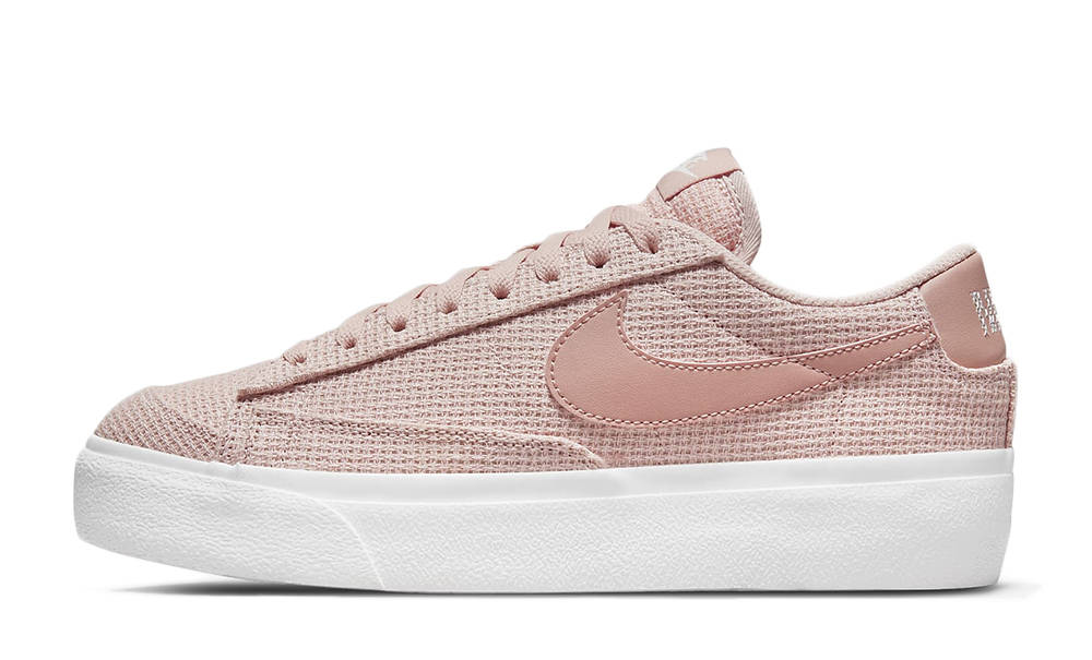 Nike Blazer Low Platform Cross Stitch Pink Oxford