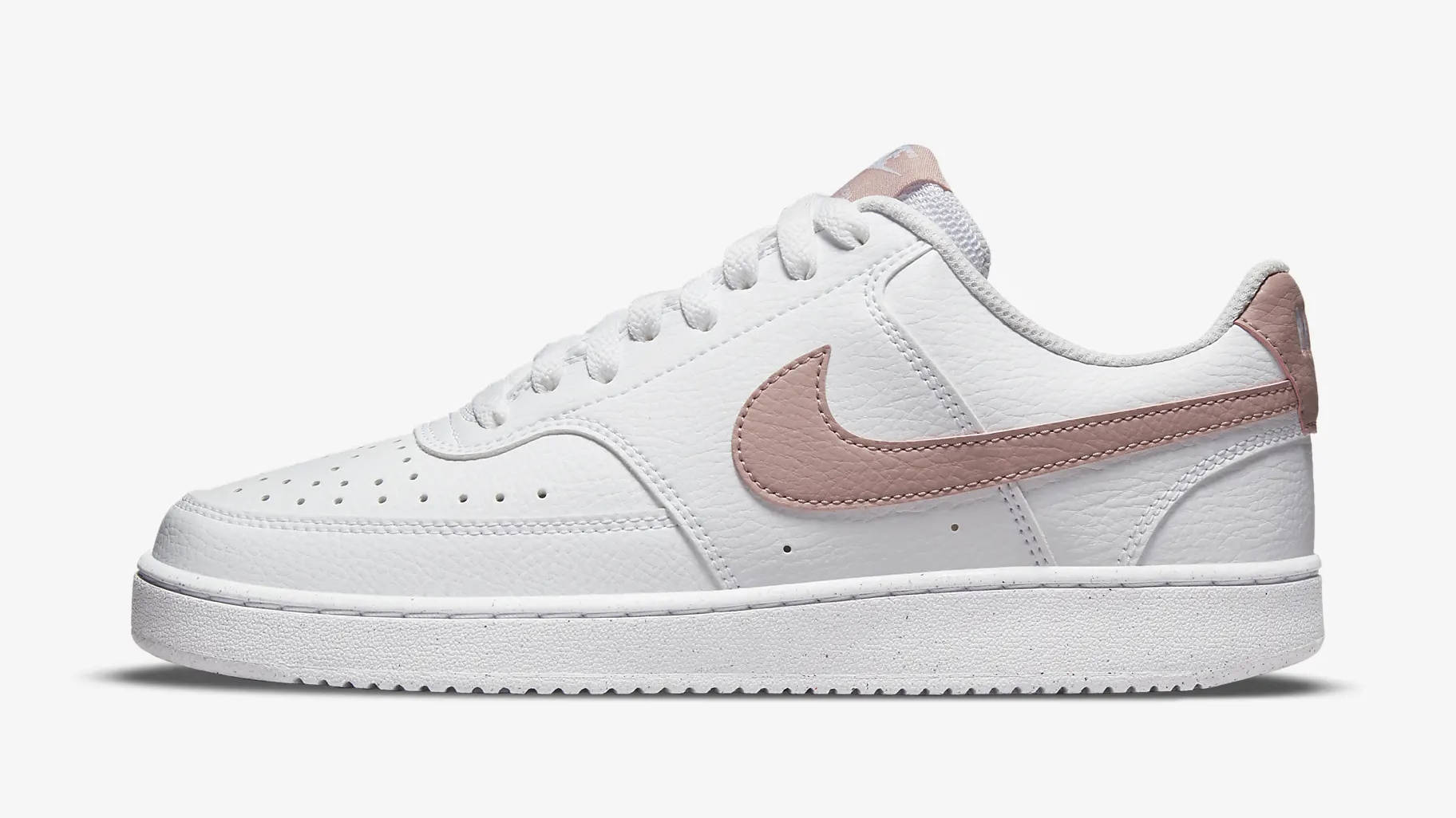 Nike Court Vision Low Next Nature White Pink Oxford