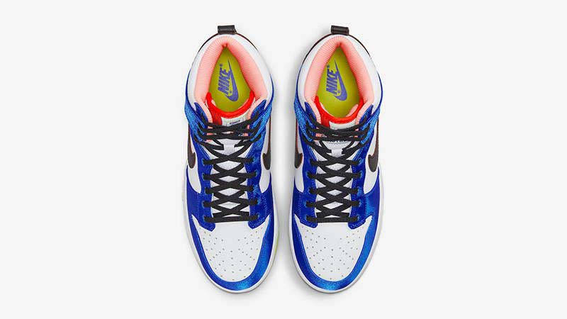 Nike Dunk High Blue Satin Middle