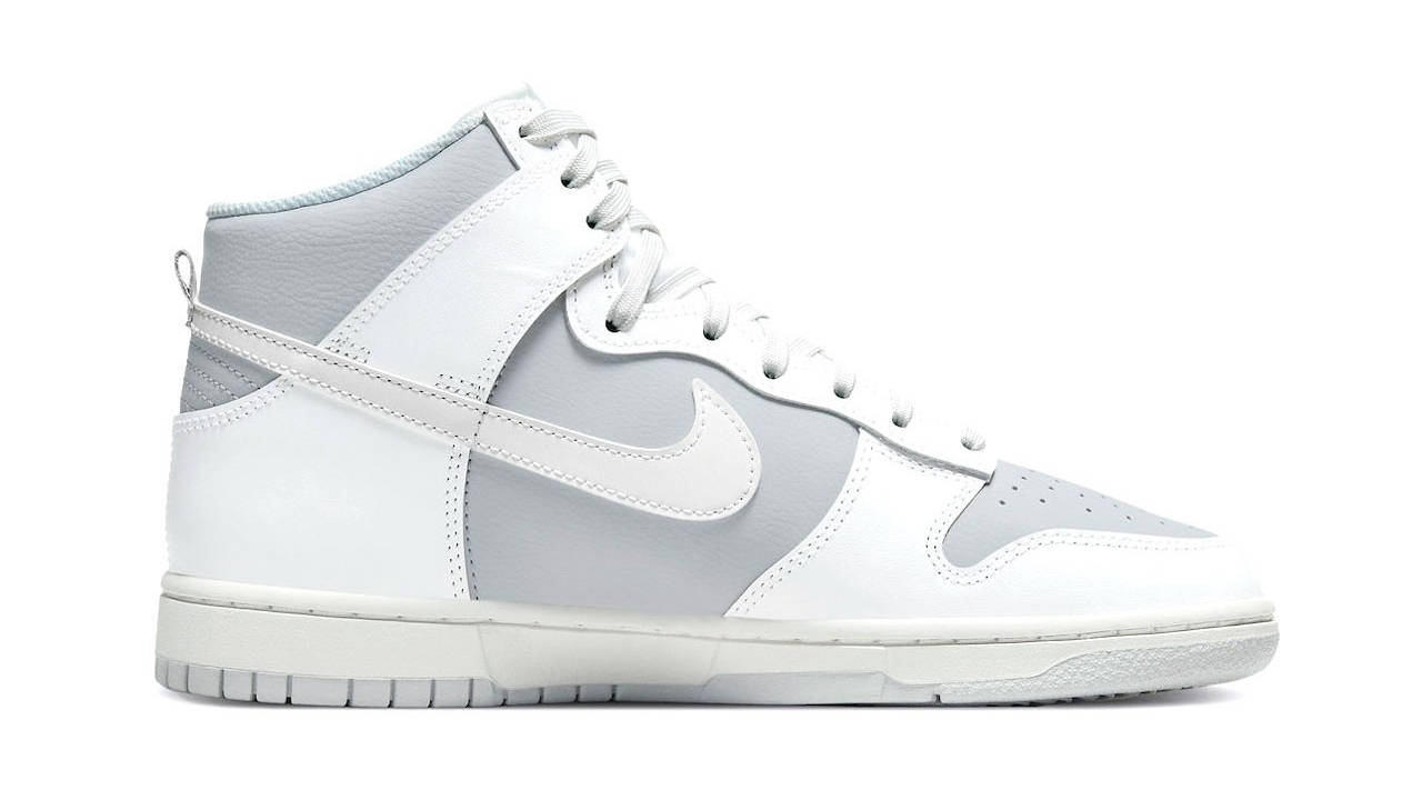 Nike Dunk High Grey White Colourway