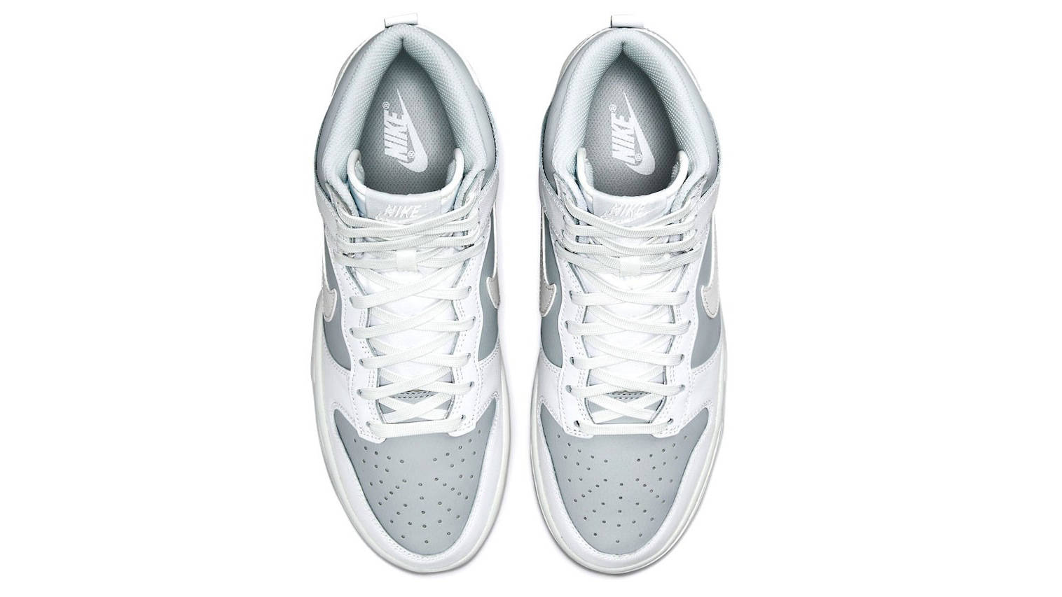 Nike Dunk High Grey White Snneaker