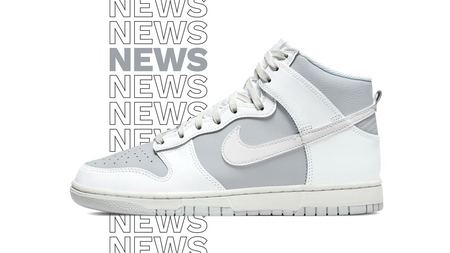 Another Nike Dunk High in Grey & White Is Coming Soon Another Nike Dunk High in Grey & White Is Coming Soon