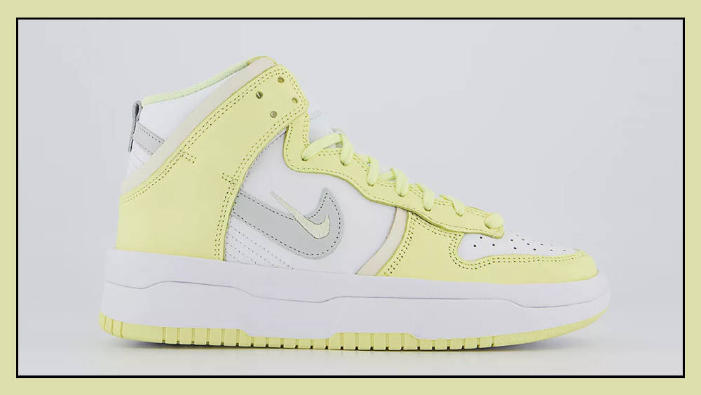 Nike Dunk High Rebel White Citron Tint