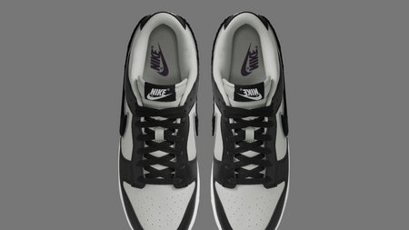 A "Chenille Swoosh" Adds a Twist to This Grey & Black Nike Dunk Low A "Chenille Swoosh" Adds a Twist to This Grey & Black Nike Dunk Low