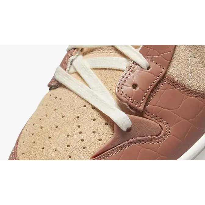 Nike Dunk Low Disrupt 2 Caramel Croc | Where To Buy | DV1026-215 | The ...