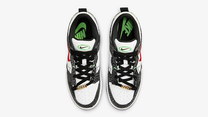 Nike Dunk Low Disrupt 2 Just Do It Black Snakeskin