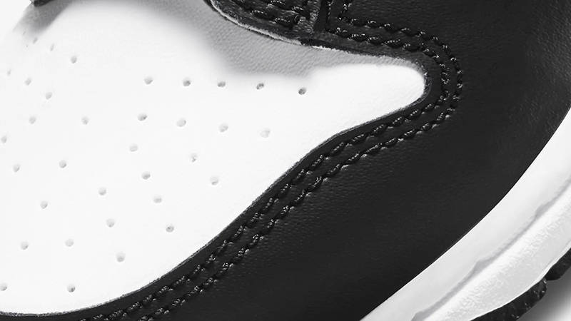 Nike Dunk Low GS White Black CW1588-100 Detail
