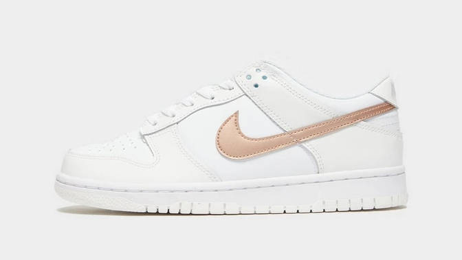 Nike Dunk Low GS White Pink