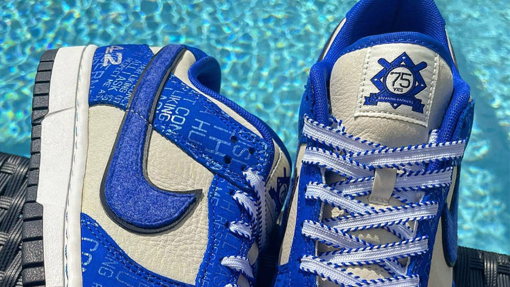 Image via iamricosuav Nike Dunk Low Jackie Robinson 3