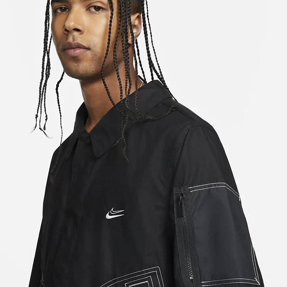 Nike KD Jacket Black closeup