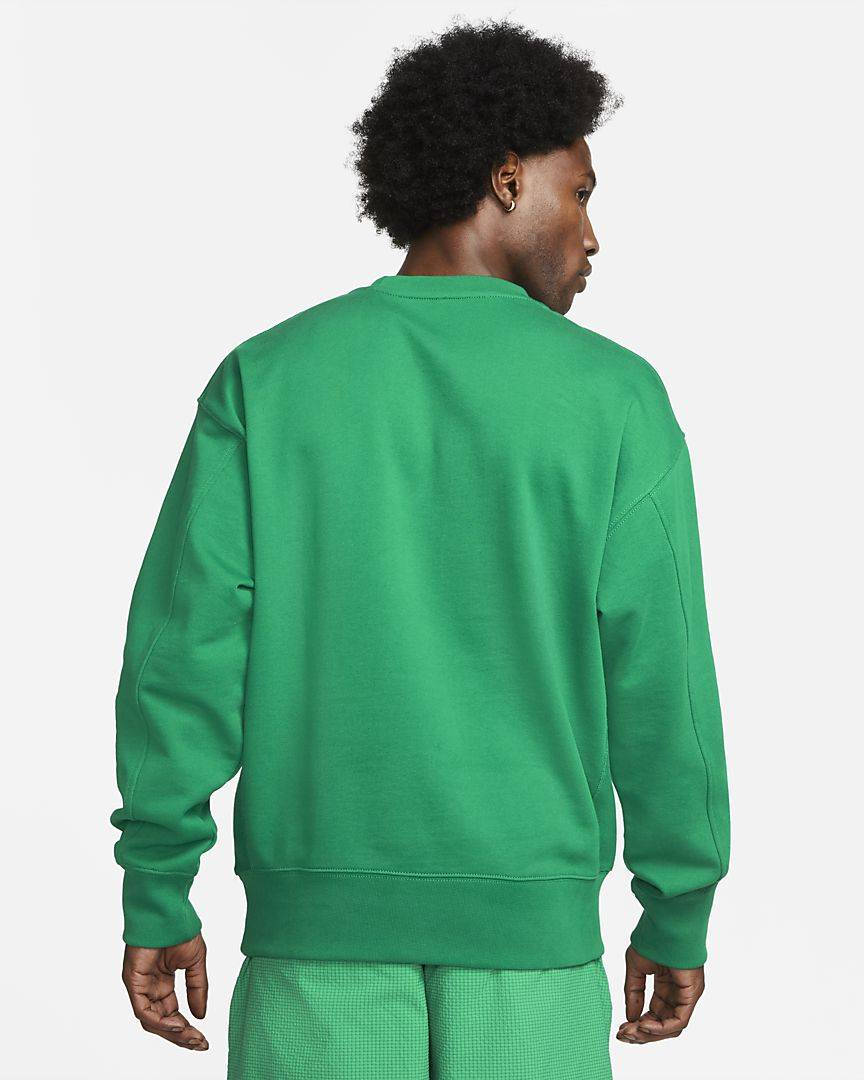 Nike Sportswear French Terry Crew Malachite DO8891-365 back