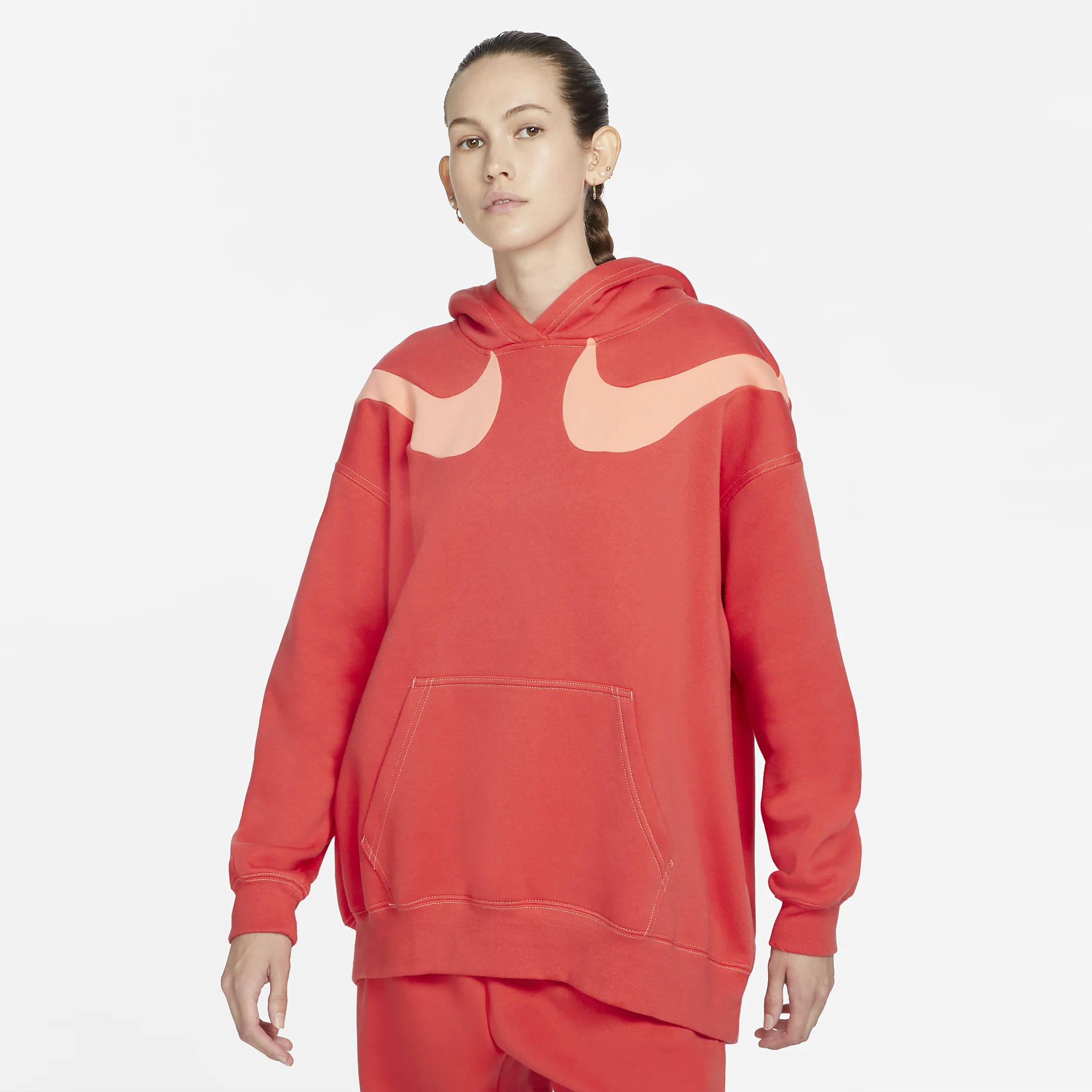 Nike Sportswear Swoosh Oversized Fleece Hoodie