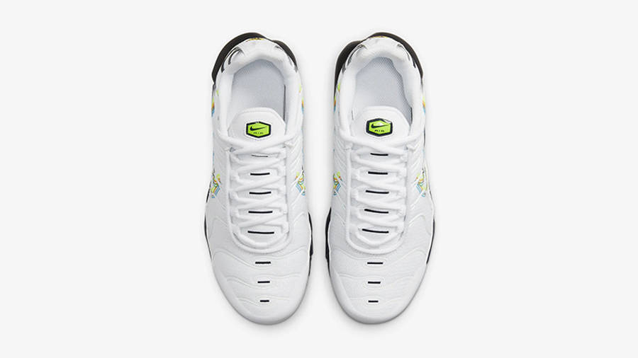 nike tn white volt