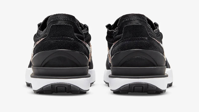 Nike Waffle One Black Leopard DJ9776-001 Back