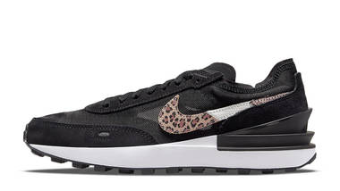Nike Waffle One Black Leopard