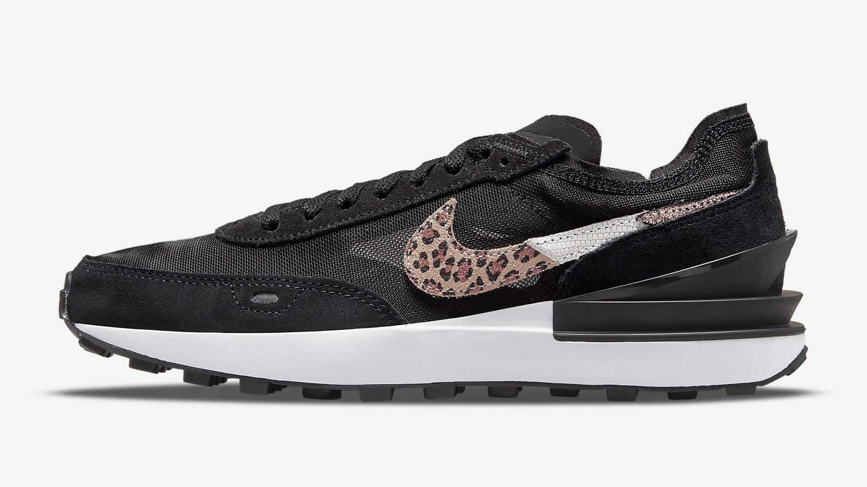 Nike Waffle One SE Leopard Black