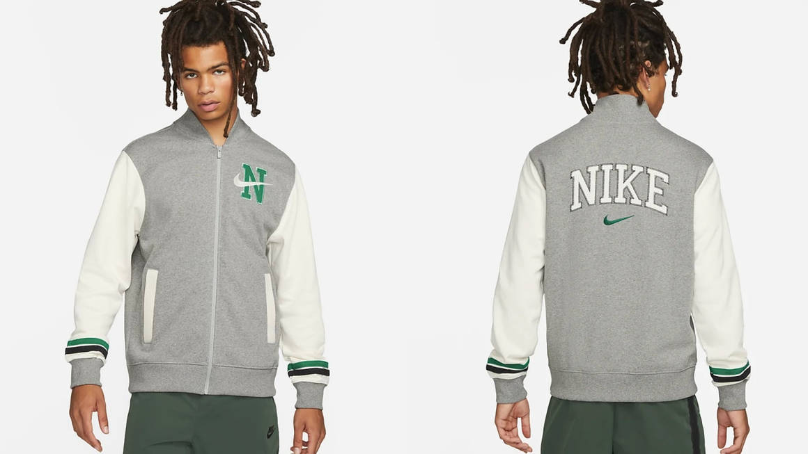 nike letterman jacket