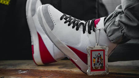 The Nina Chanel Abney x Air Jordan 2 Surfaces in a "Chicago" Inspired Colourway