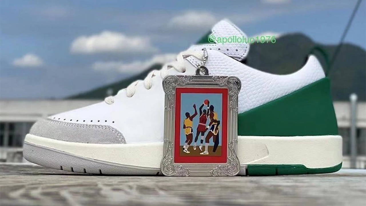 Nina Chanel Abney x Air Jordan 2 Low Green 1