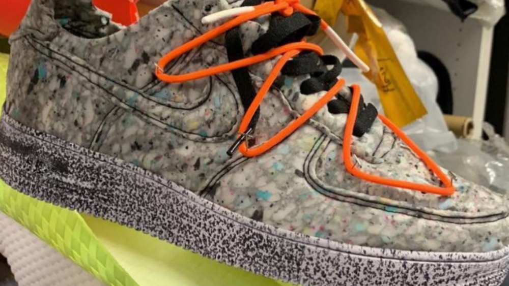 Off White Recycled AF1 Off White Recycled AF1
