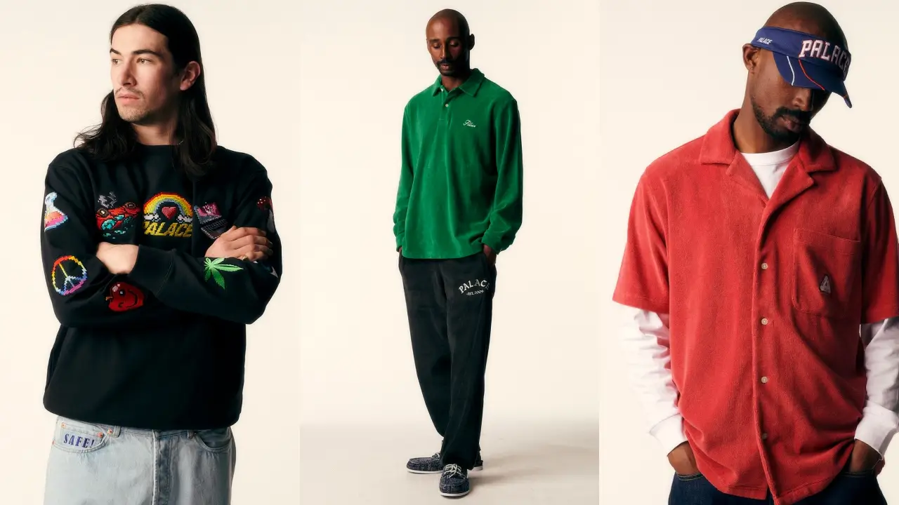 Palace x polo outlet lookbook