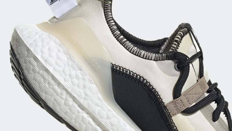 Parley x adidas Ultra Boost 21 Grey Brown Closeup