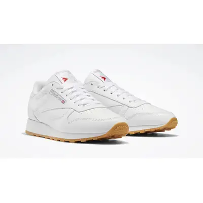 Reebok white mens best sale sneakers