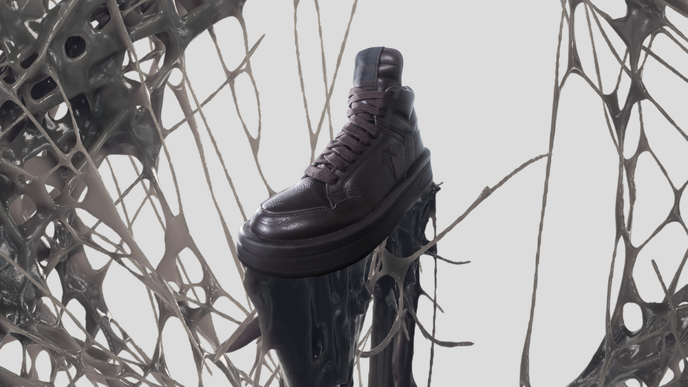 Image via Converse Rick Owens DRKSHDW 4 TURBOPWN 1