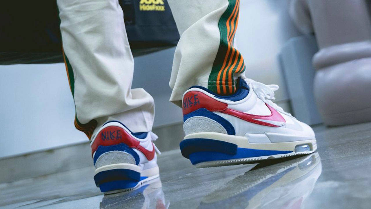 sacai x Nike Cortez
