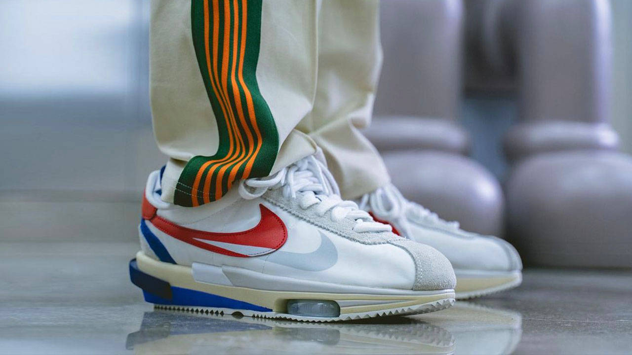 sacai x Nike Cortez