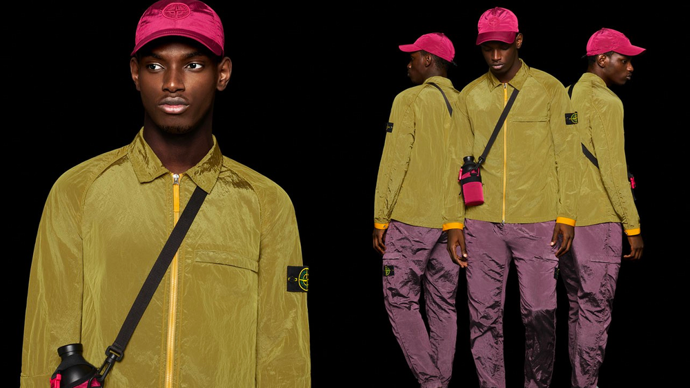 Image via Stone Island Stone Island Releases a Selection of Iridescent Pieces For SS22