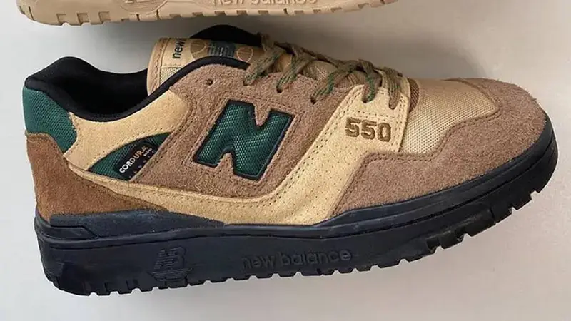 スニーカー New Balance 550 size? Cordura Pack Sand Brown Size? x New Balance 550 Cordura Pack Sand Brown | BB550SI1