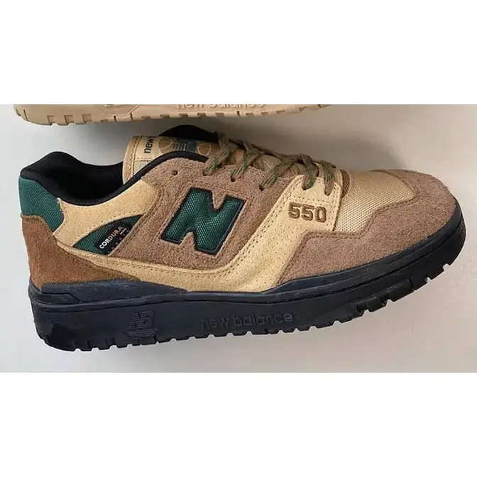 Size? x New Balance 550 Cordura Pack Brown | Where To Buy | BB550SZ1 | The  Sole Supplier
