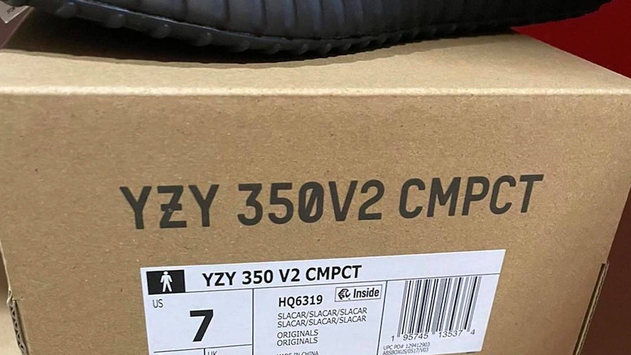 Yeezy Boost 350 V2 CMPCT "Slate Carbon"