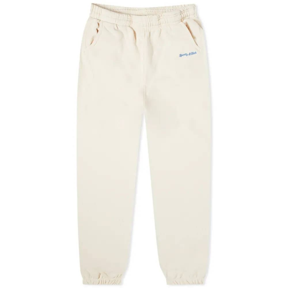 Sporty & Rich Classic Logo Sweat Pants