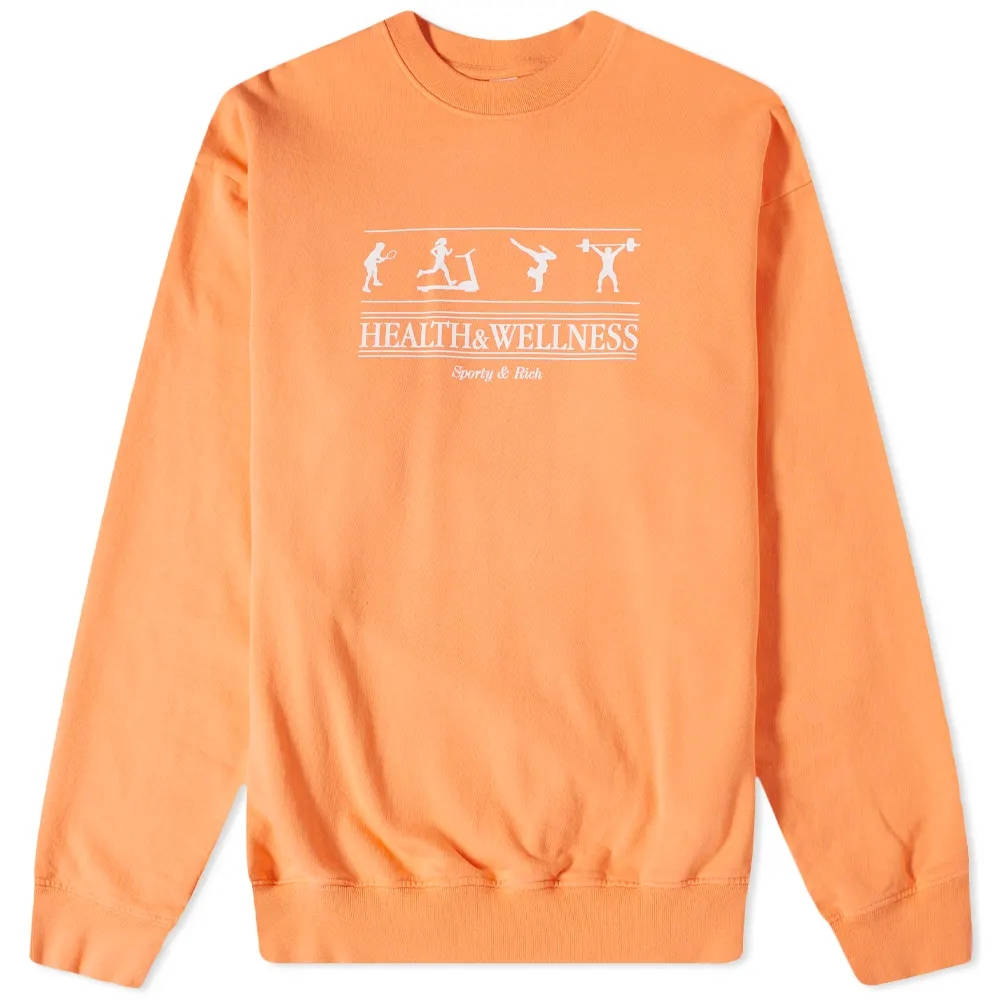 Sporty & Rich Health & Wellness Crew Sweatshirt